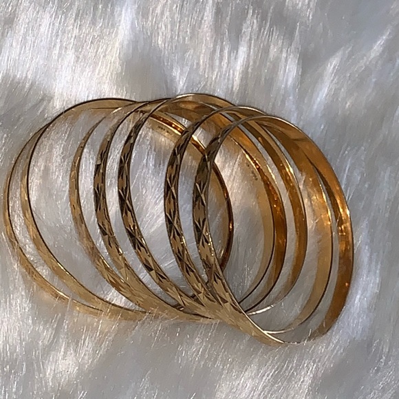 14K Yellow Gold Vintage Semanario Bracelet 🌸🌸 - Picture 10 of 14